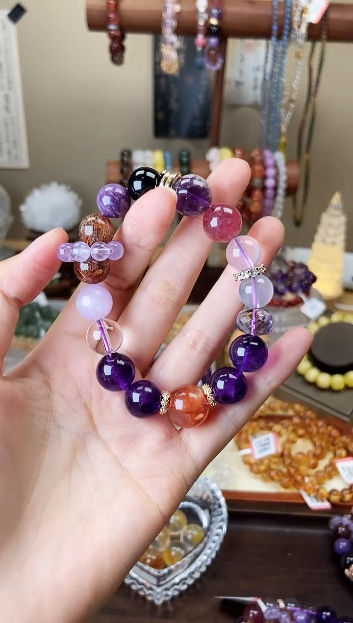 【闪购商品】水晶手链合金九紫离火