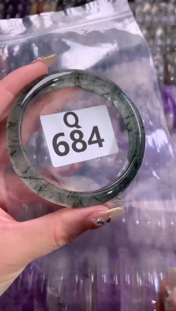 【闪购商品】水晶水晶手镯未镶嵌684-59