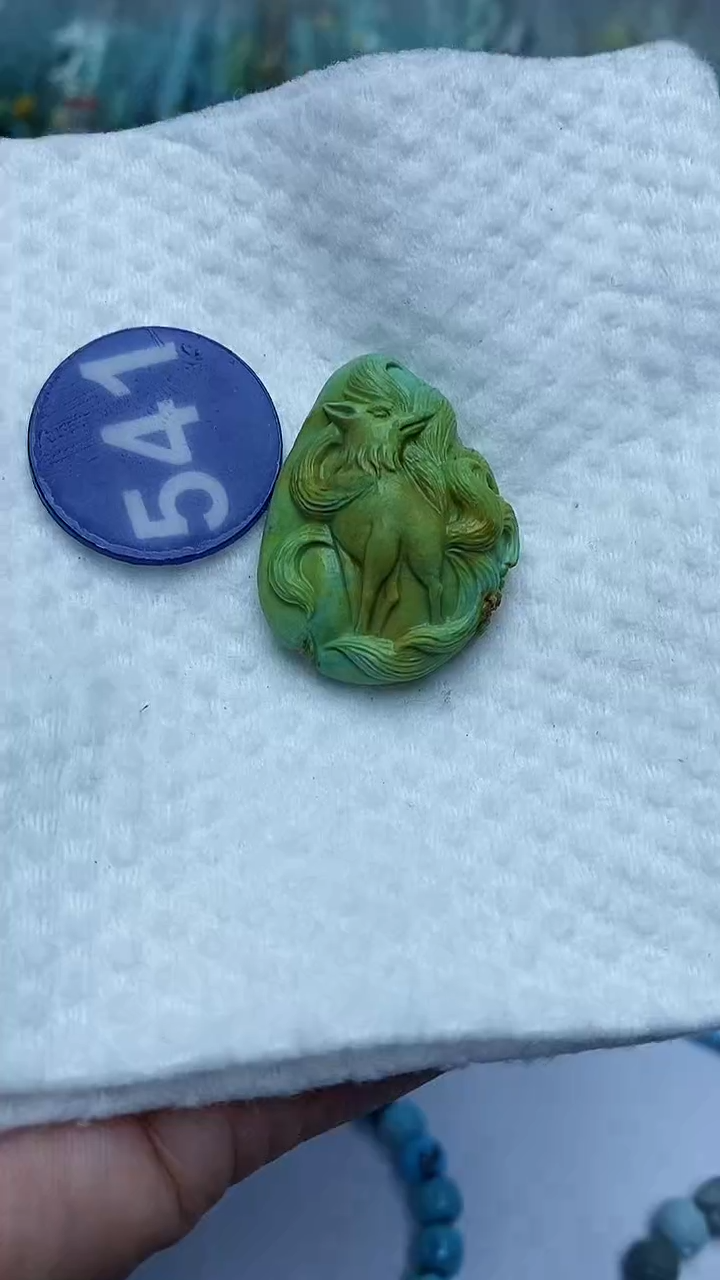 【闪购商品】绿松石雕刻件未镶嵌541