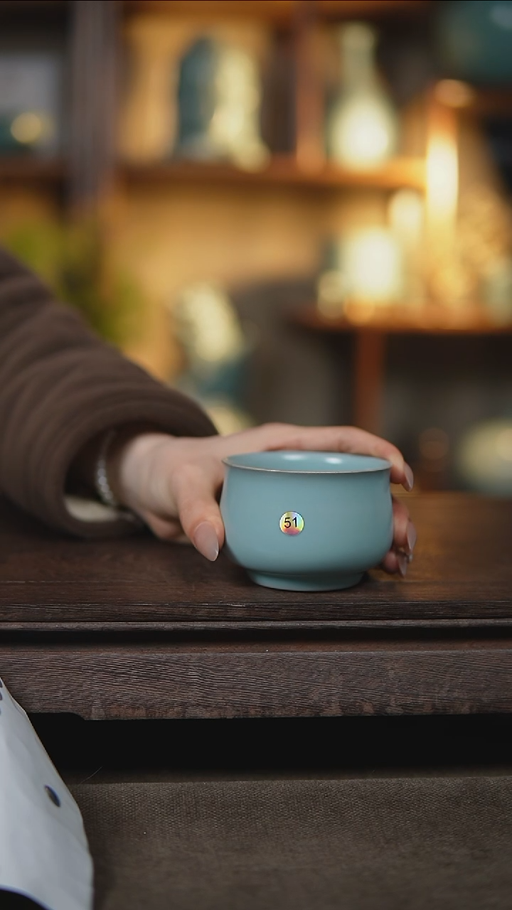 【闪购商品】杯仿古宋臻望月杯微瑕51