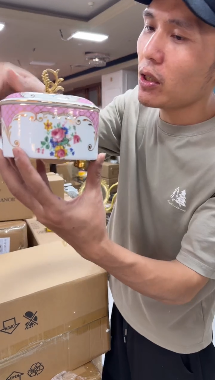 黄铜黛姿家居装饰品摆件 