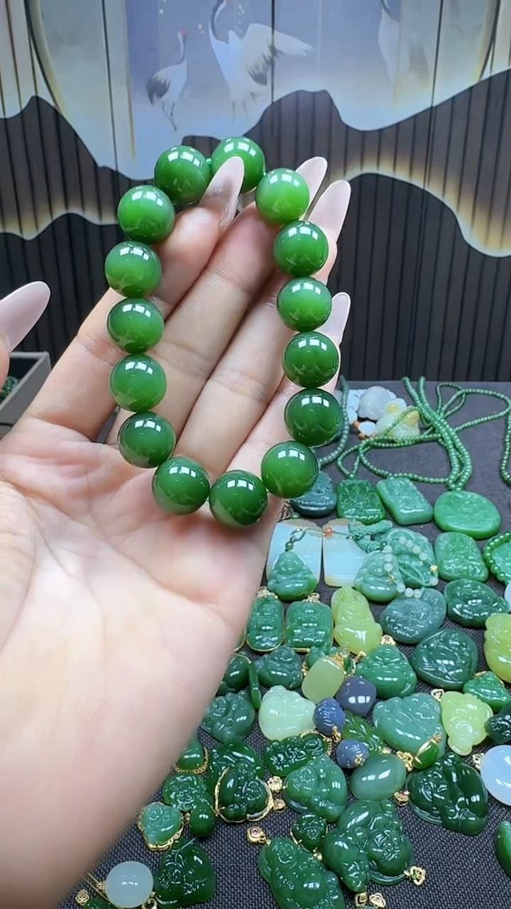 和田玉未镶嵌挂件13+