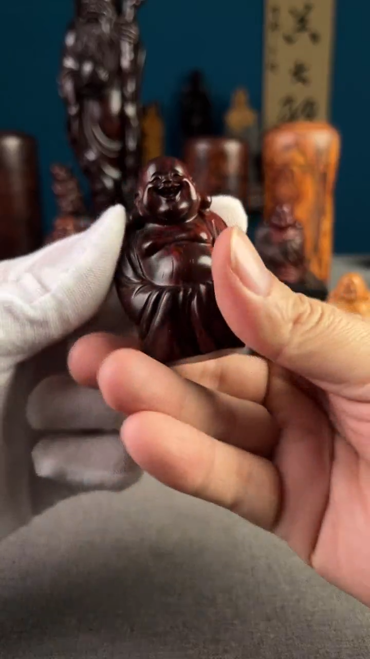 檀香紫檀（小叶紫檀）高*师弥勒佛