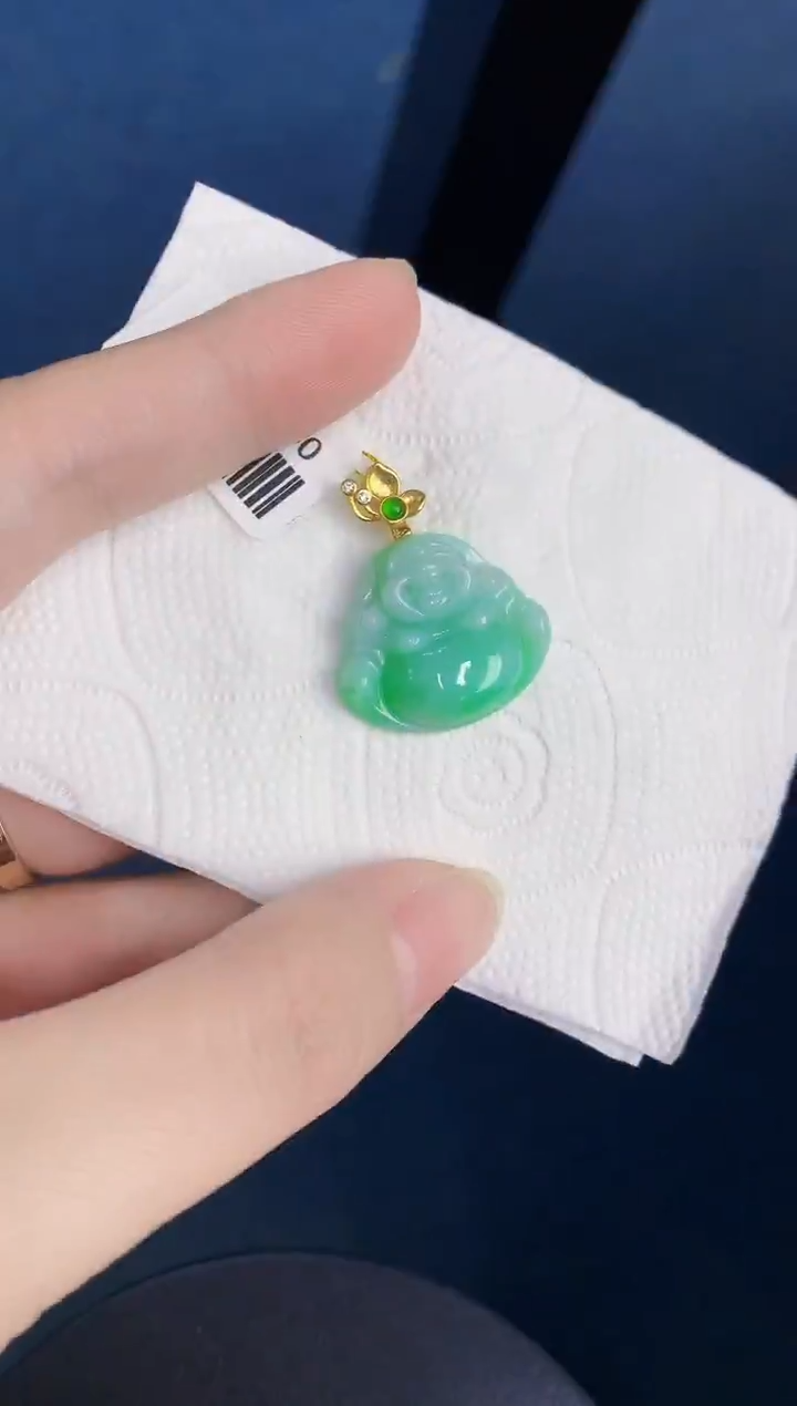 颈饰未镶嵌翡翠天然翡翠缅甸A货