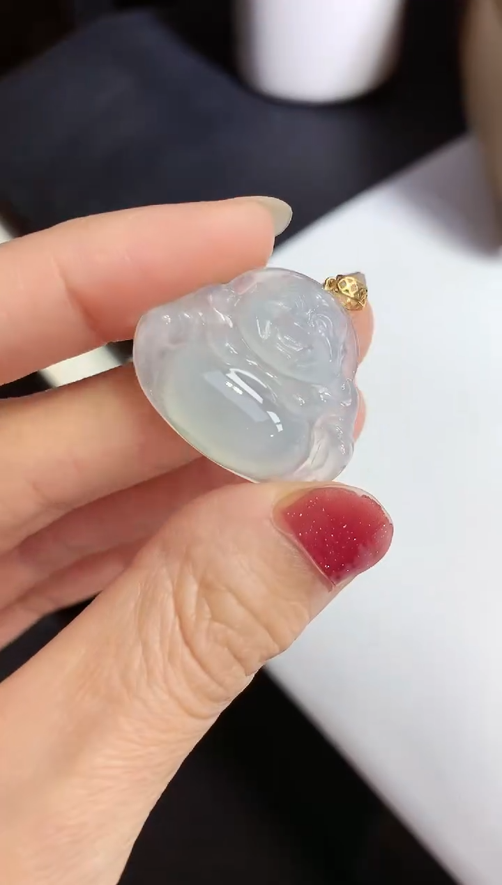 【闪购商品】翡翠颈饰未镶嵌佛公