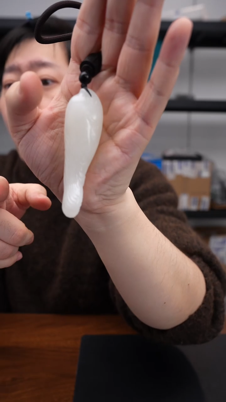 未镶嵌和田玉挂件1222DL169连年有鱼