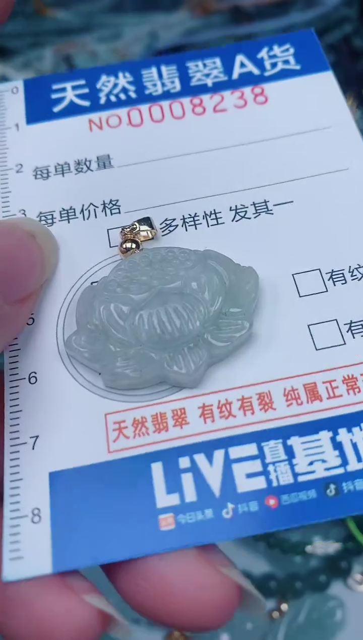 颈饰未镶嵌翡翠00008238