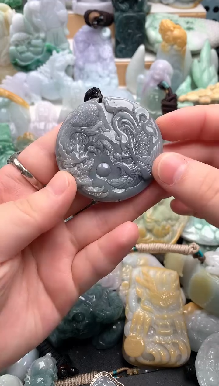 吊坠(不含链)未镶嵌翡翠1