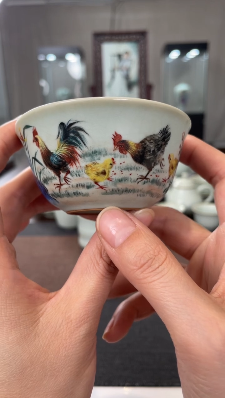 【闪购商品】杯子余秀华老师作品鸡缸杯（鸡）