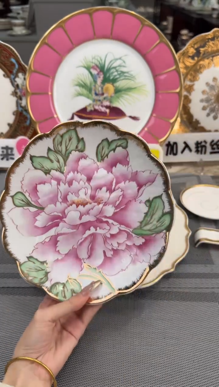 【闪购商品】瓷片8英寸浅盘 福利款