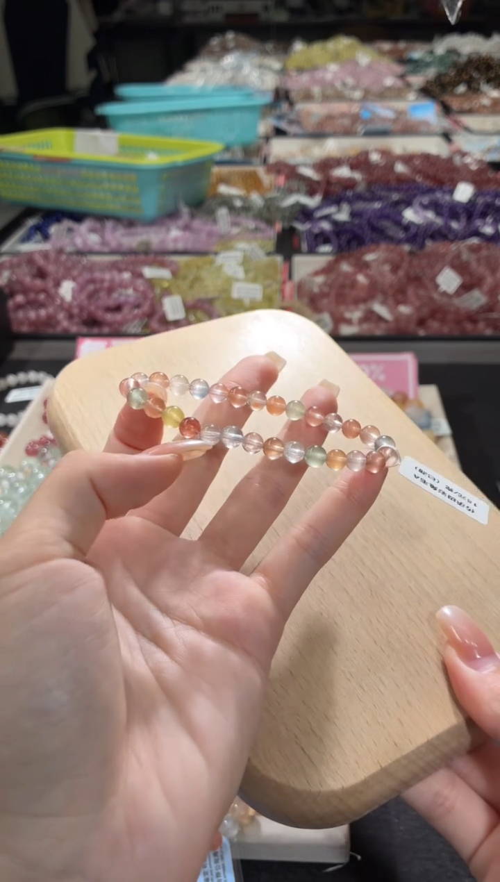 未镶嵌手链水晶359号 多样性发一J  6+