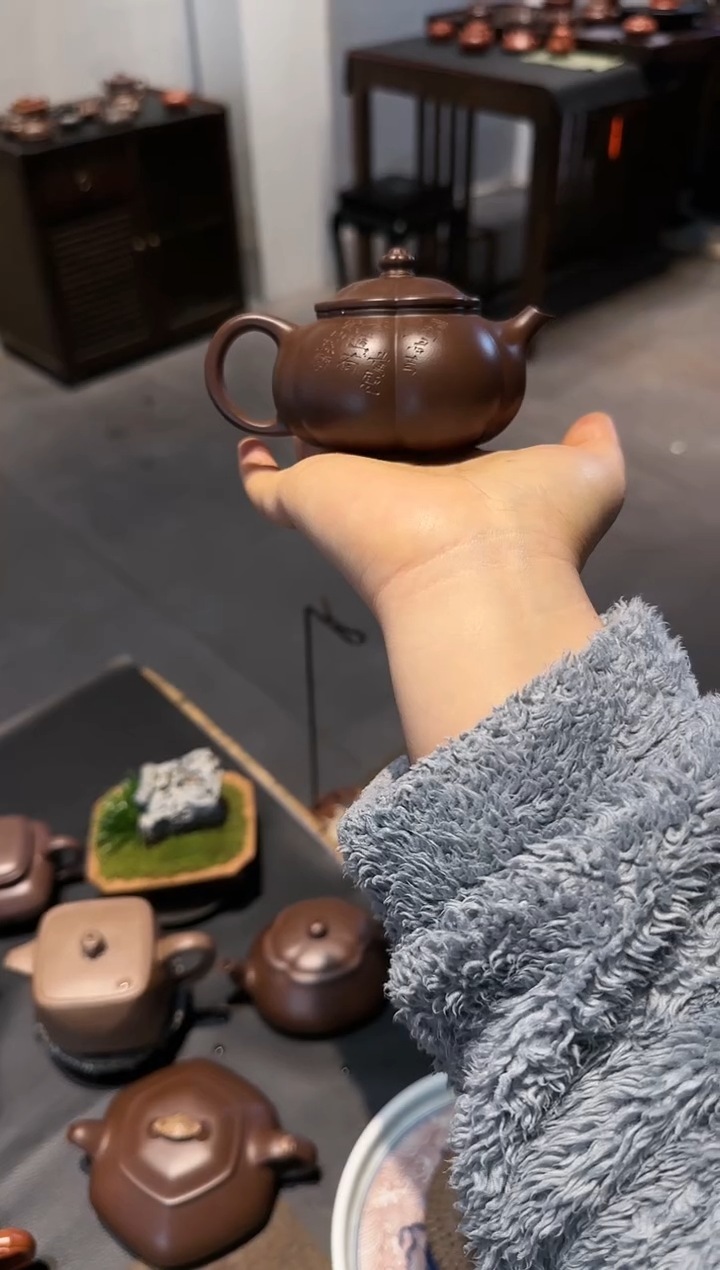 【闪购商品】紫砂茶壶大鱼海棠