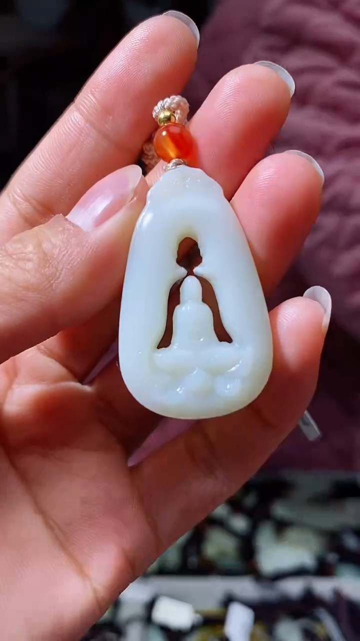 【闪购商品】和田玉挂件未镶嵌1