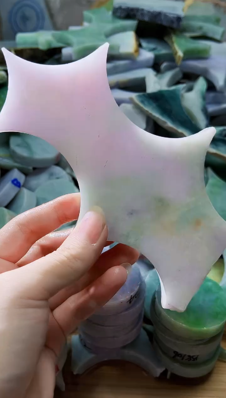 颈饰未镶嵌翡翠天然翡翠A货534
