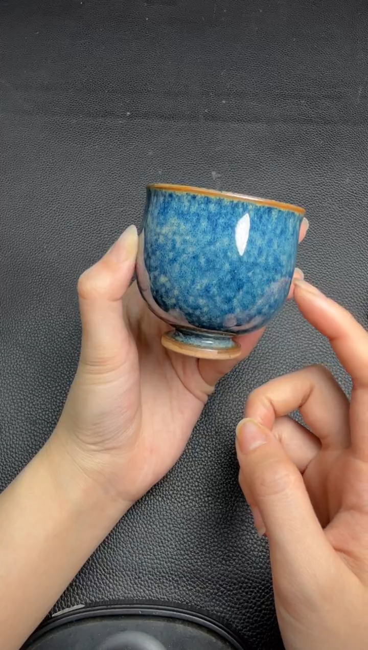 茶盏李振贵冰川回蓝104