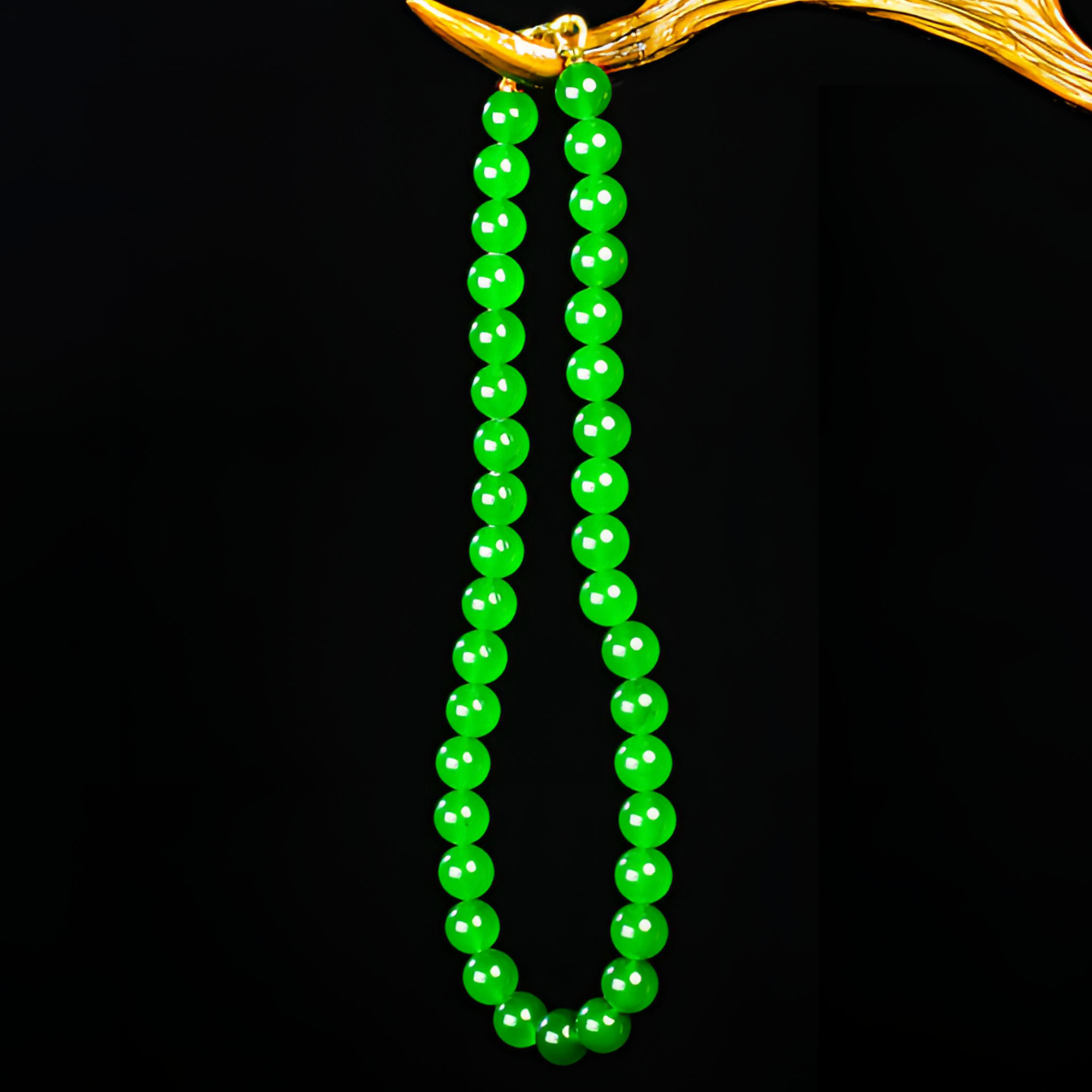 ｛老三高端甄选｝Lx1时尚绿色项链