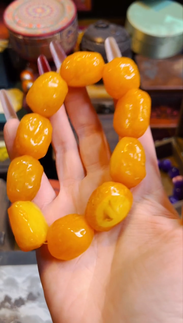 【闪购商品】蜜蜡颈饰未镶嵌兰妹精选精品链接5964