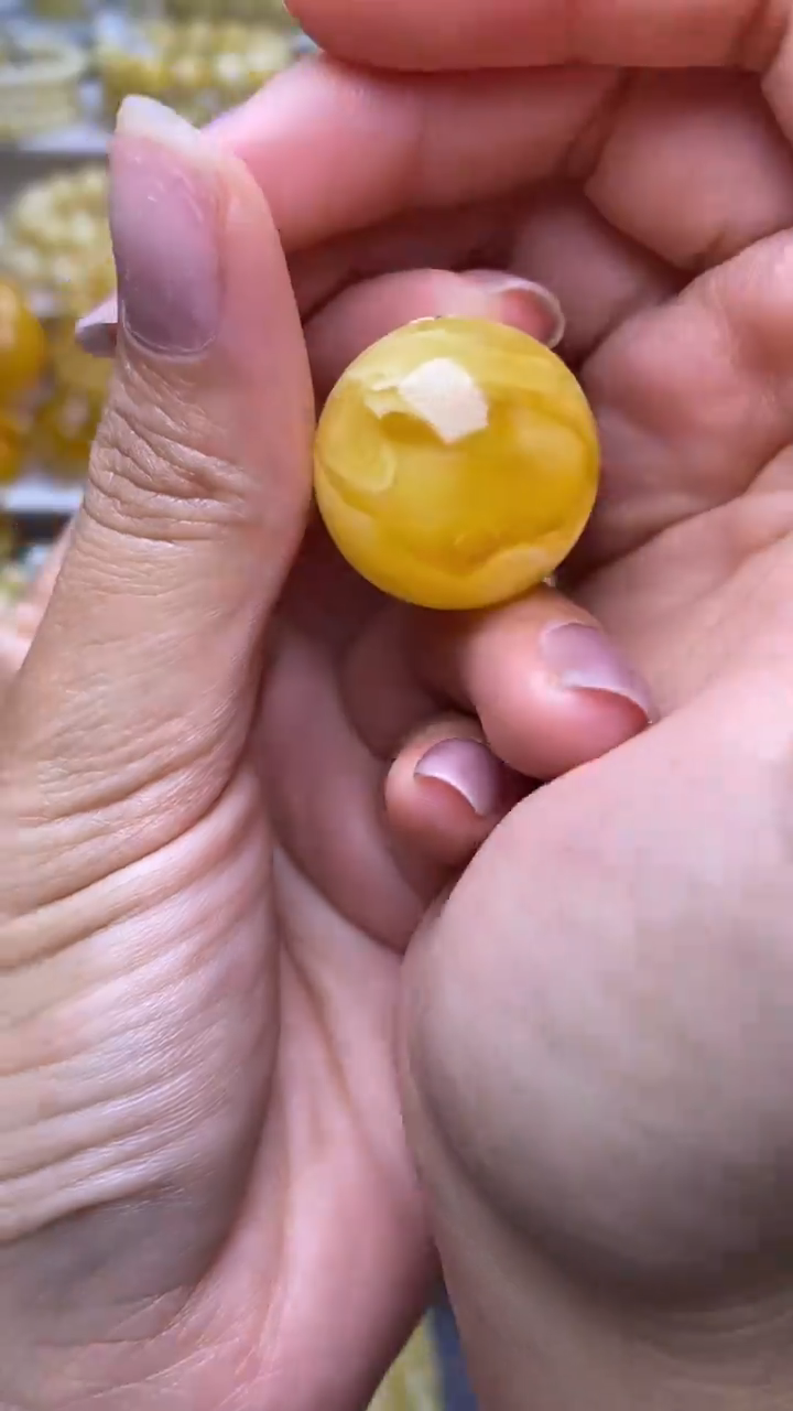 裸石琥珀未镶嵌葵.16
