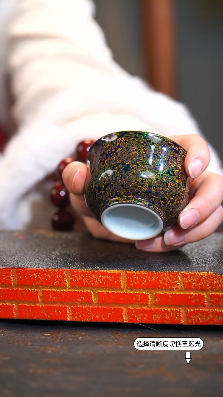 【闪购商品】非遗漆器 故宫系列繁花主人杯