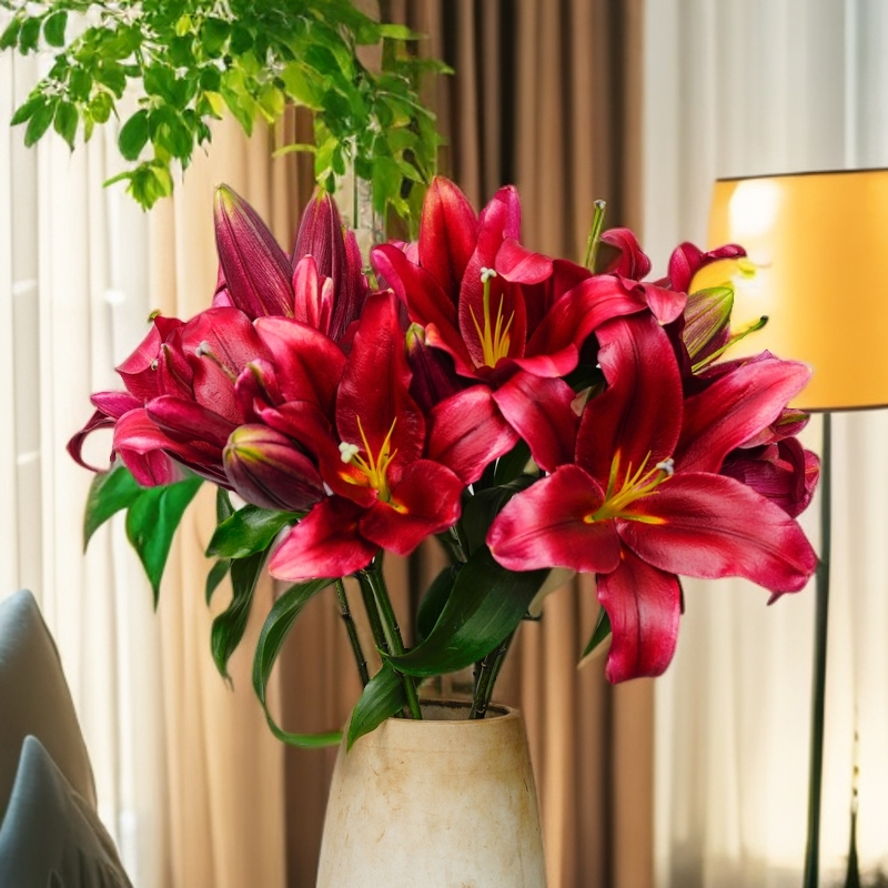 【小阿阮】永恒的爱 A级·香水百合花浓香鲜花插花水养百合鲜花