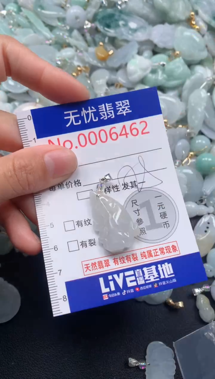 颈饰未镶嵌翡翠6462
