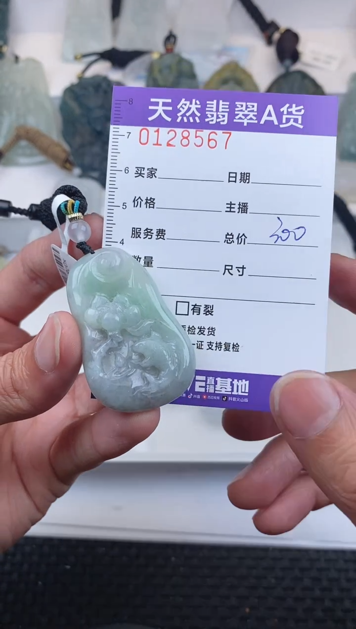【闪购商品】翡翠颈饰未镶嵌       567