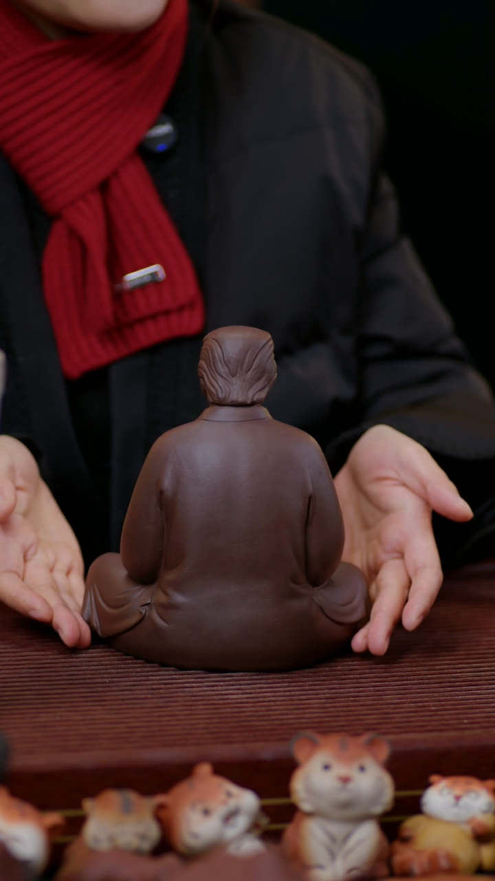 【闪购商品】紫砂茶宠紫砂人物