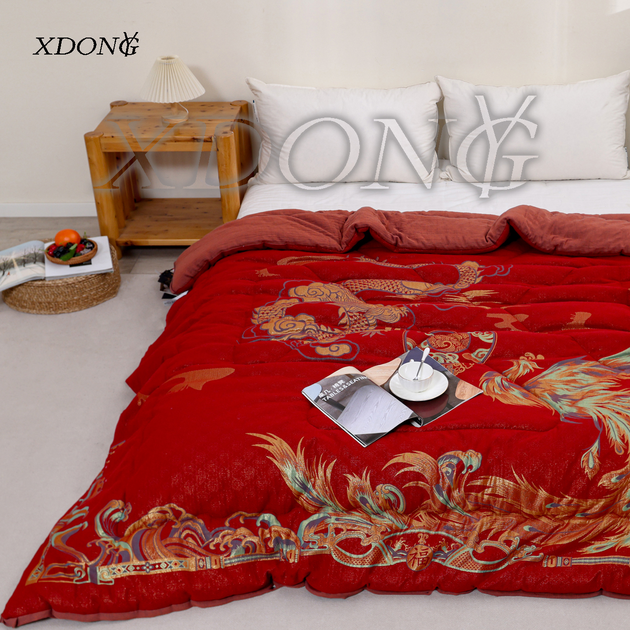XDONGY（冬云家纺）顶 奢200*230 龙凤呈祥 柔软亲肤恒温被