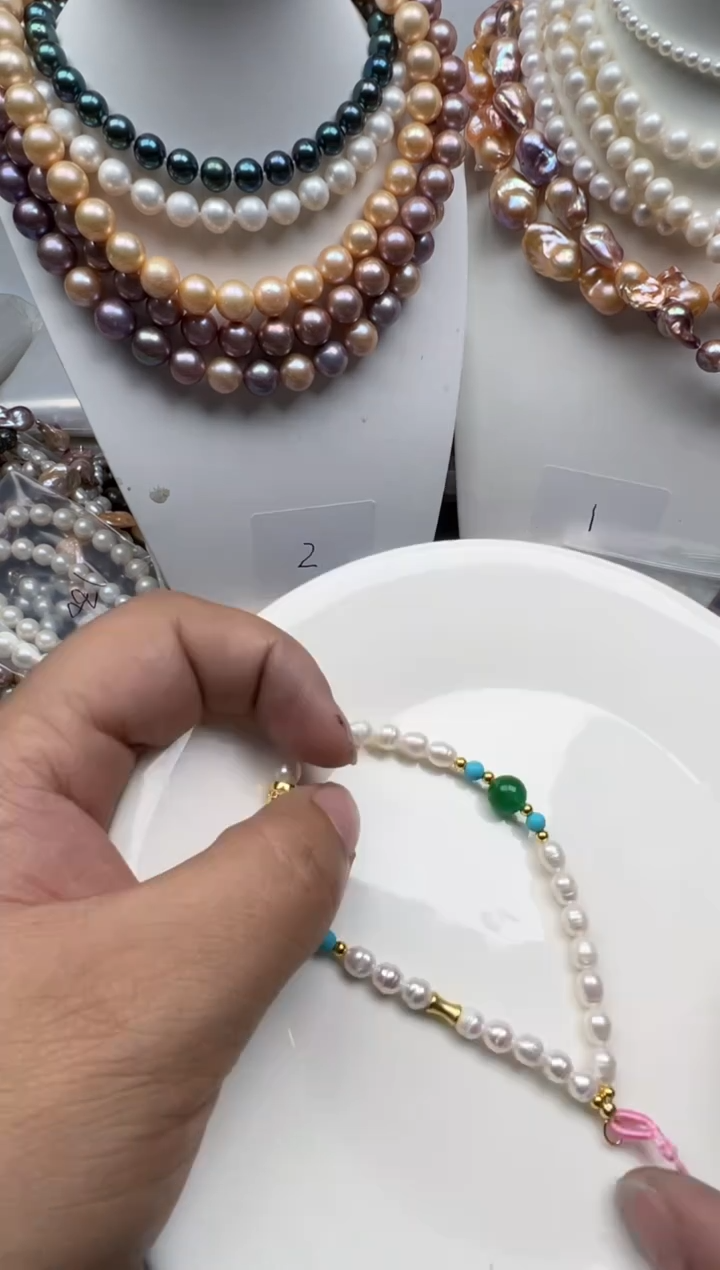 【闪购商品】淡水珍珠颈饰未镶嵌1