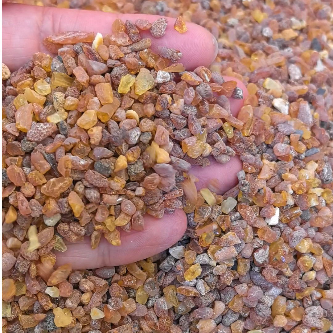 俄罗斯进口天.然原矿琥珀蜜蜡原石枕头料精品圆珠原料支持全国检