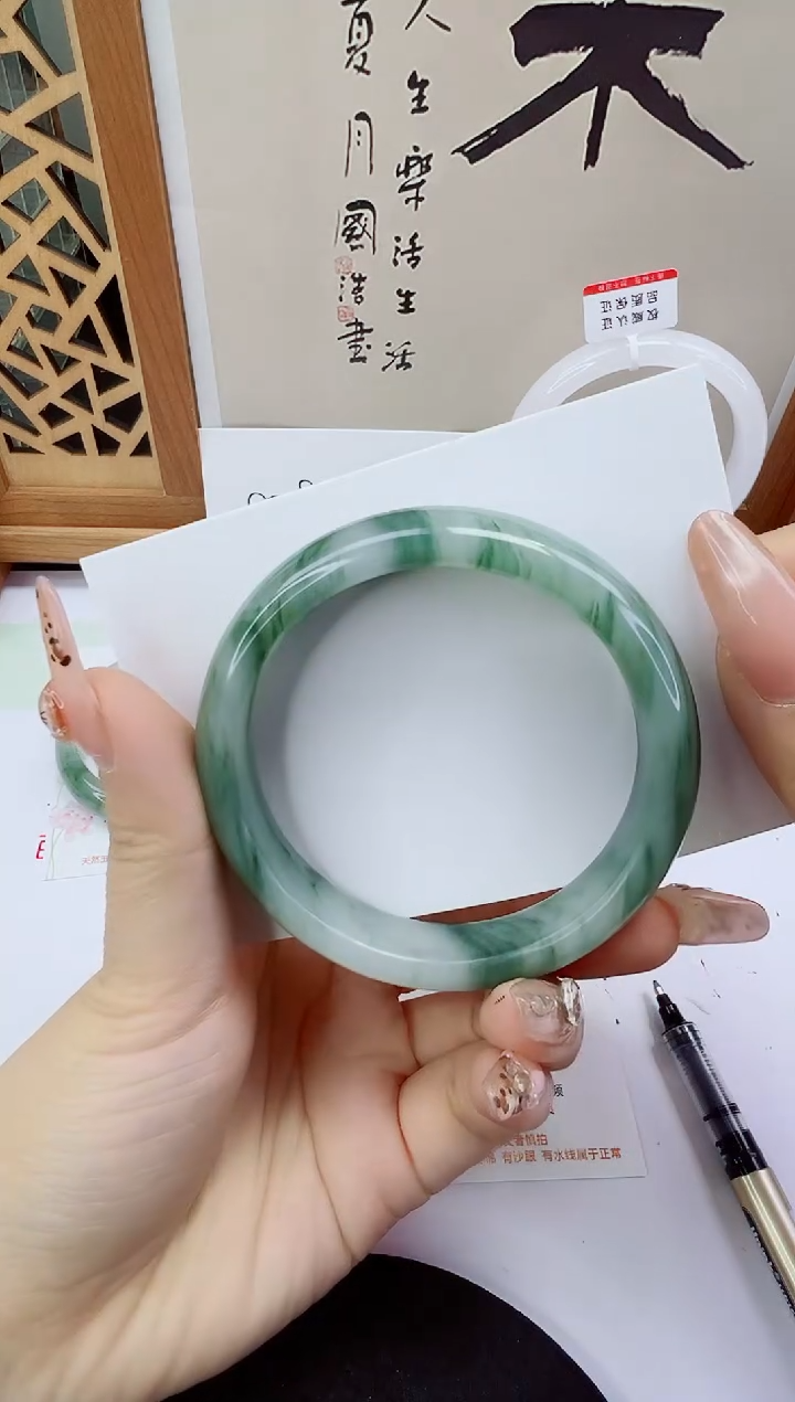 未镶嵌手镯石英质玉18-56/57