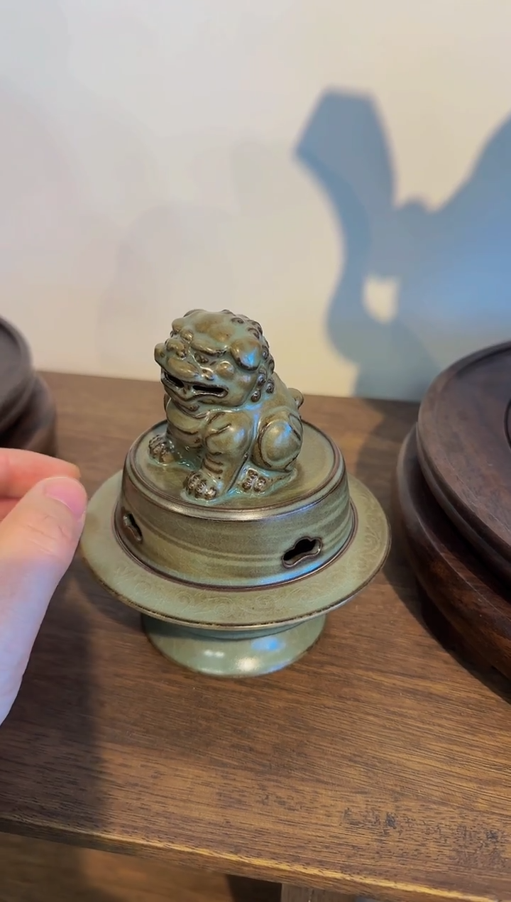 德炜龙窑柴烧一物一拍铁胎