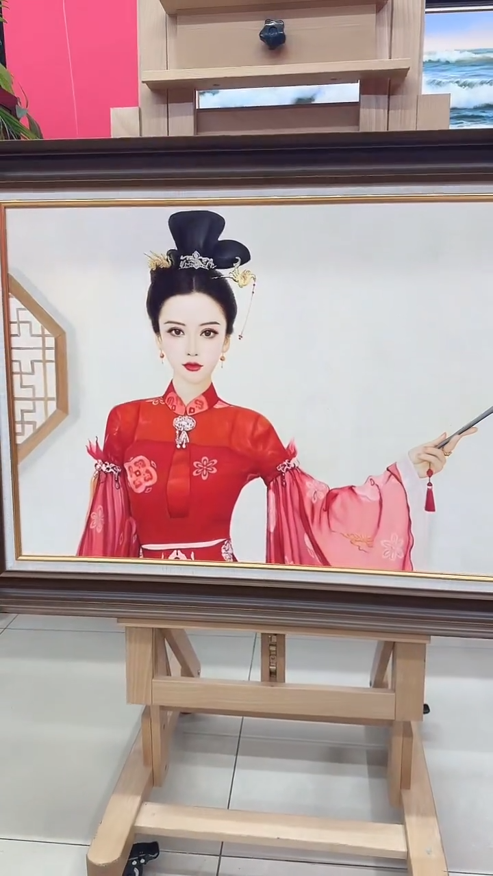 【闪购商品】国画张勇手绘油画