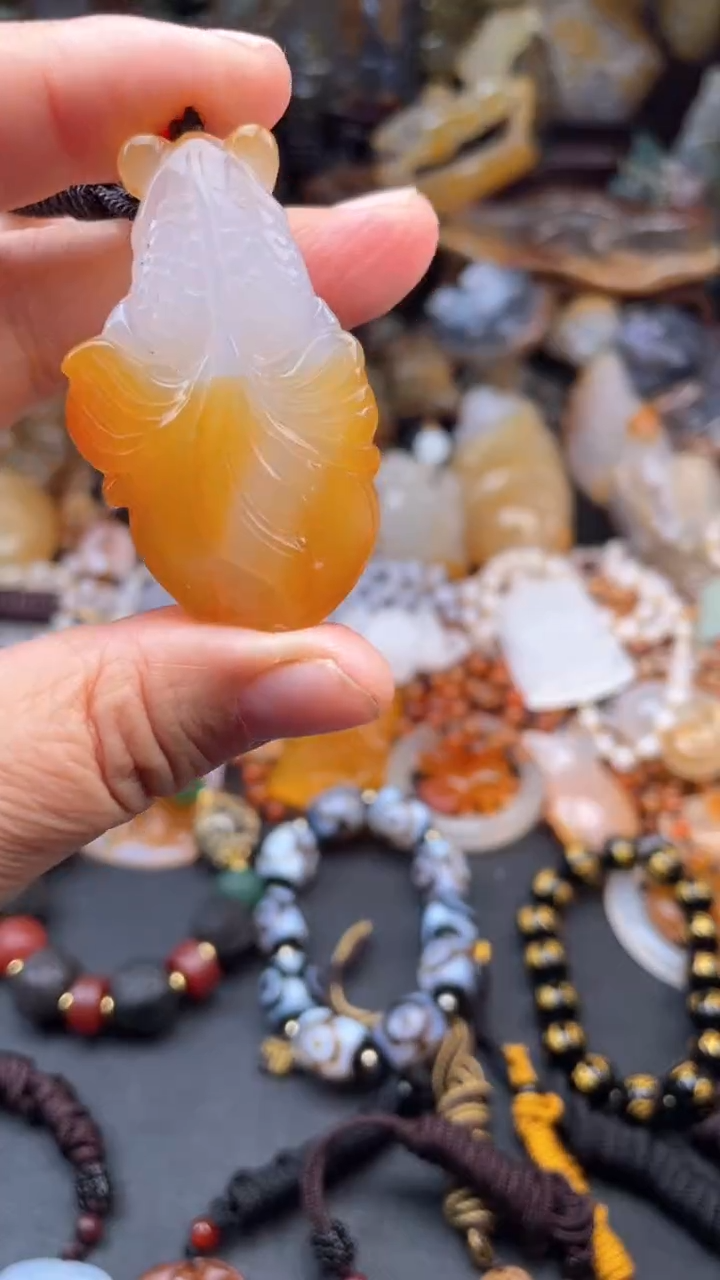 【闪购商品】玛瑙/玉髓颈饰未镶嵌AA