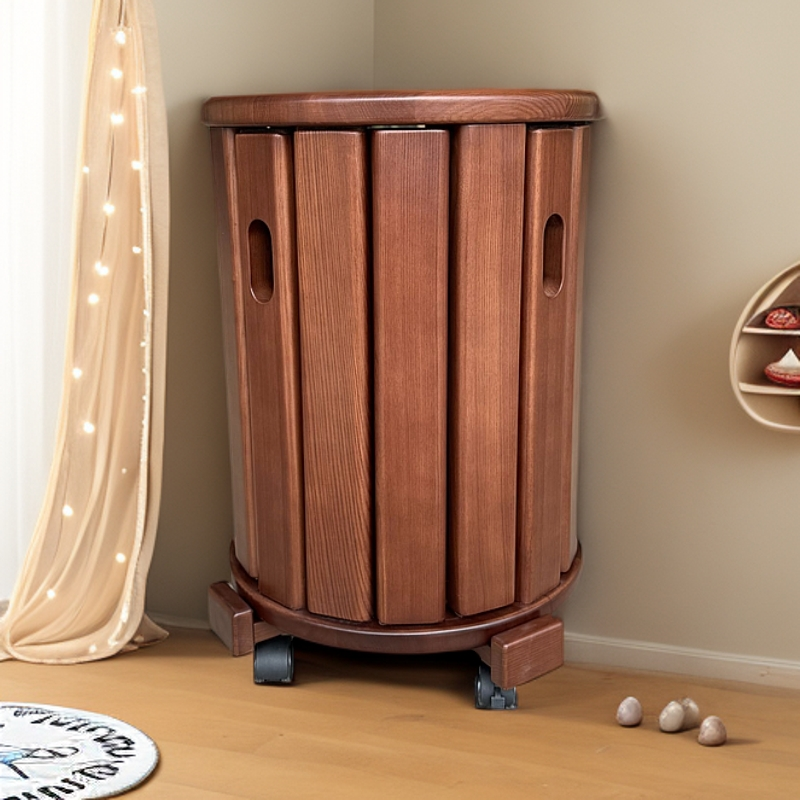 大连华丰家具集团实木圆凳组合