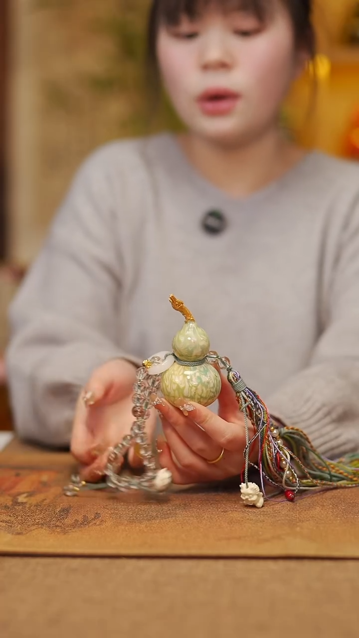 【闪购商品】855宴禾堂天然漆艺小葫芦--99