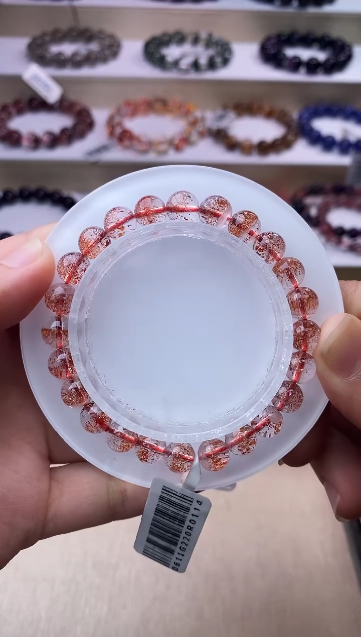 【闪购商品】水晶手链未镶嵌芬达金草莓7m+