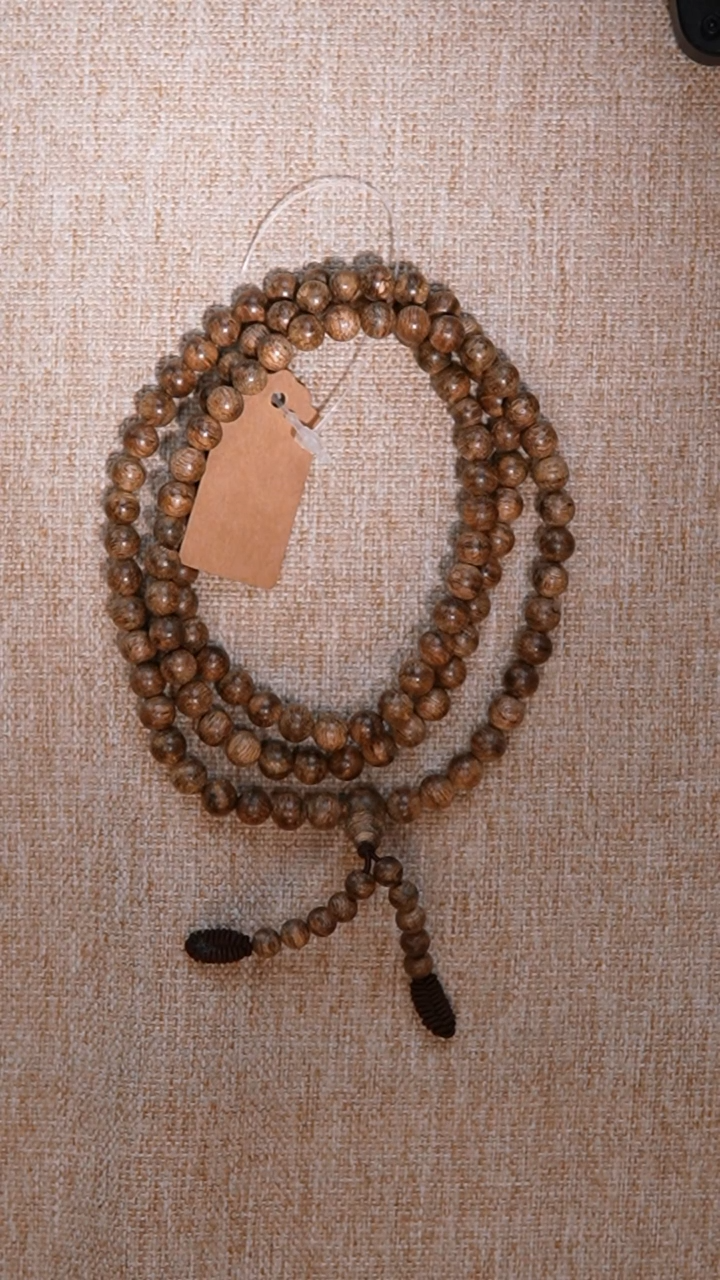 【闪购商品】沉香手串天然野文莱0.65圆珠多圈14g+