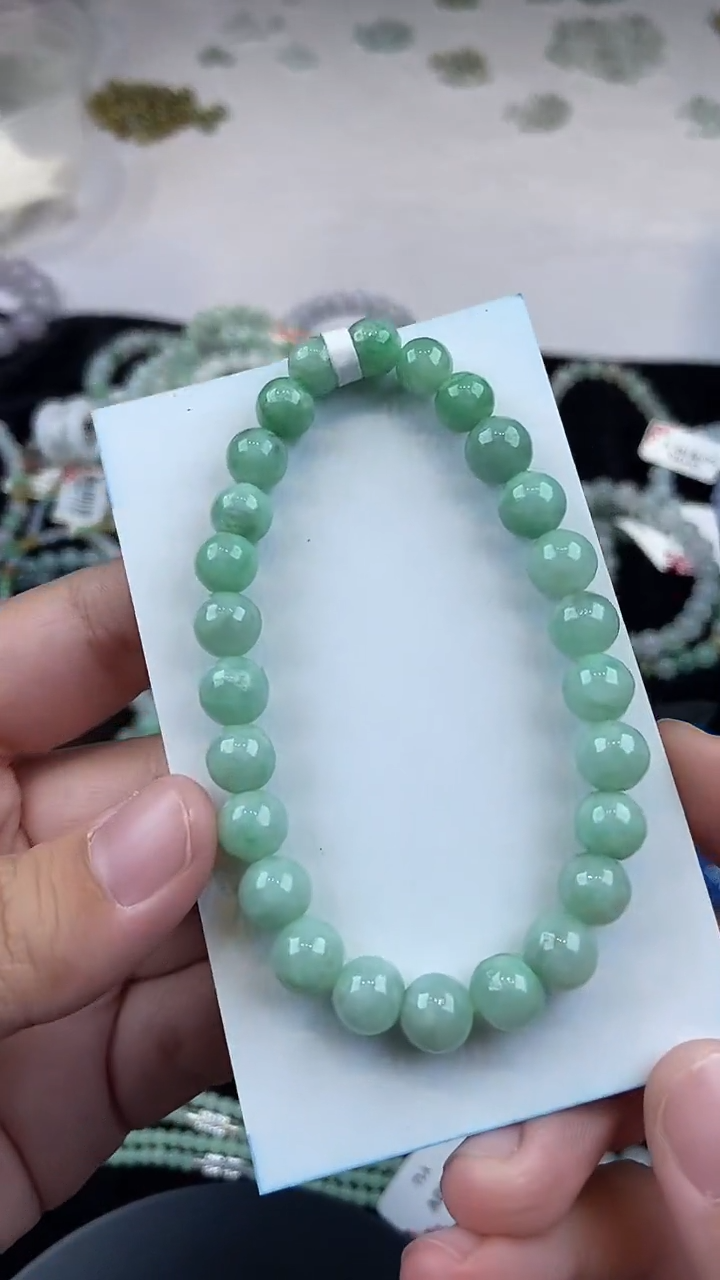 未镶嵌手链翡翠偶*30