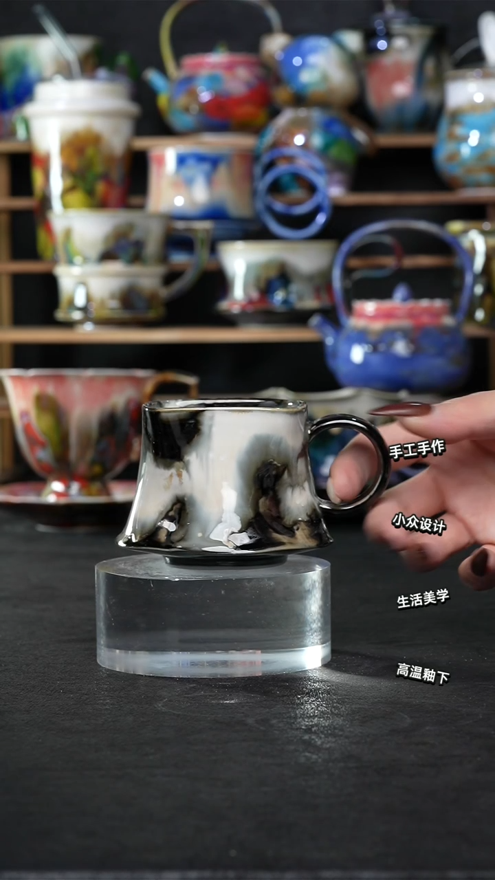 设计师款景德镇森涩手创陶瓷（食品级）654