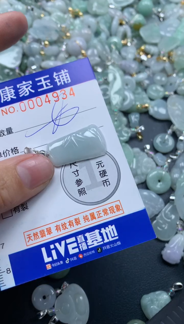 颈饰未镶嵌翡翠4934