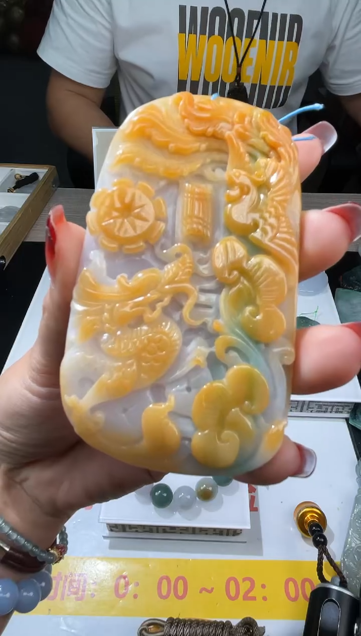 【闪购商品】定制翡翠未镶嵌不退不换CMH1件-A