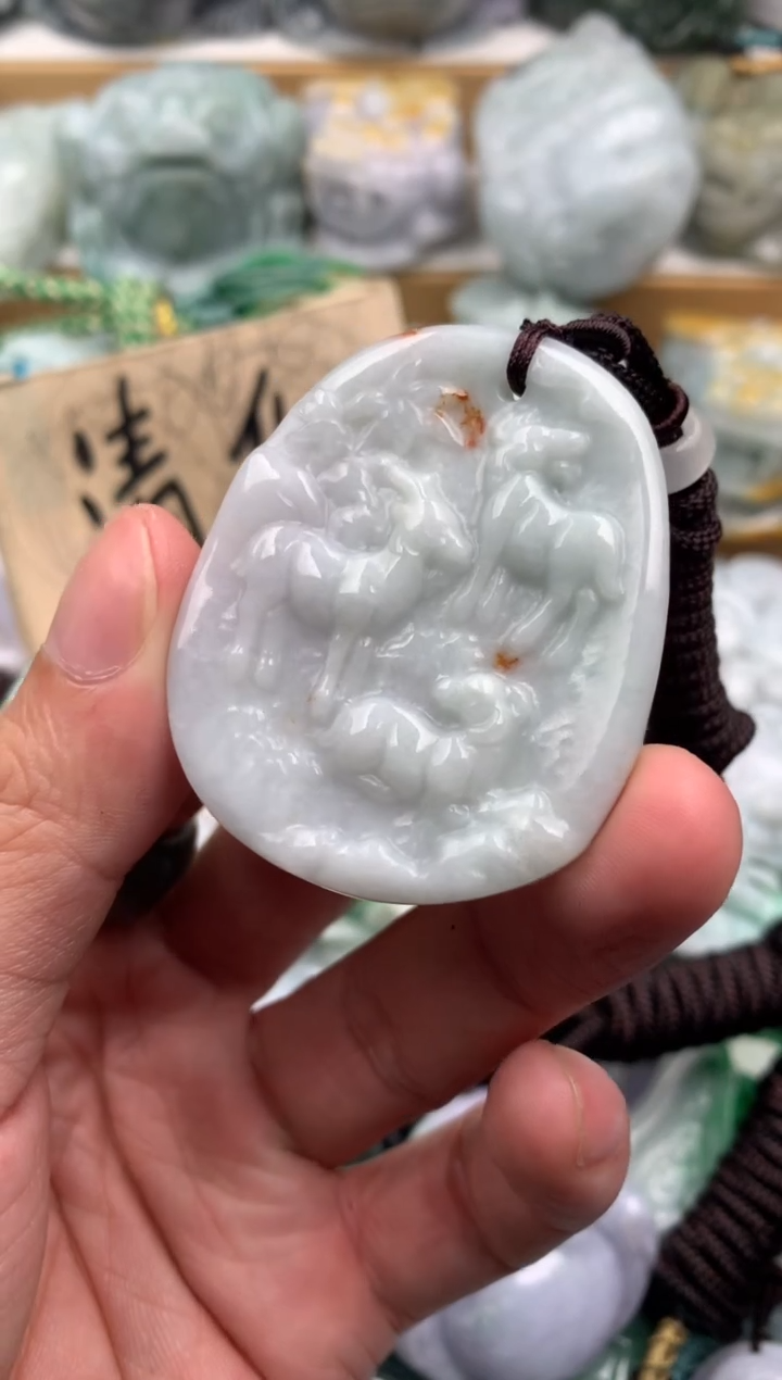 吊坠(不含链)未镶嵌翡翠1
