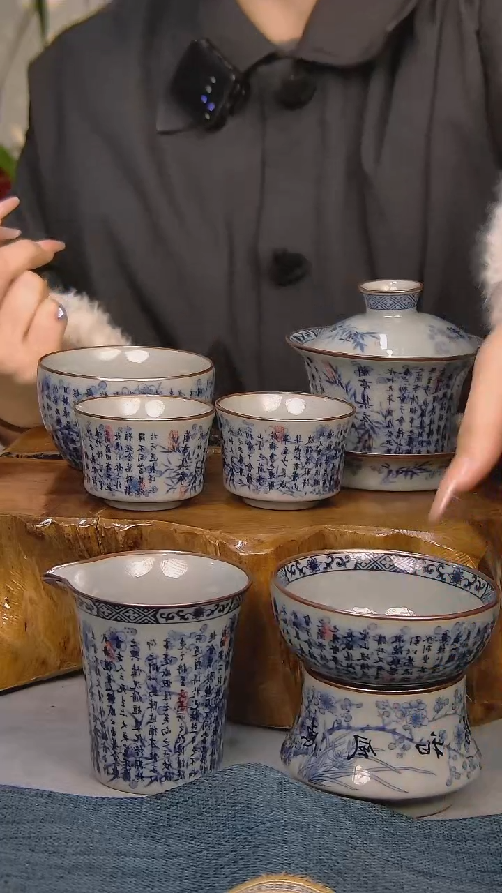 【闪购商品】简装家用款6件套 陶瓷家用茶具系列