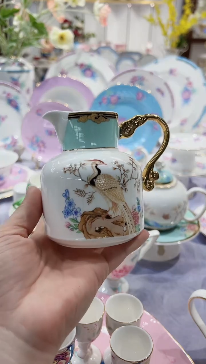 【闪购商品】搪瓷分酒壶·