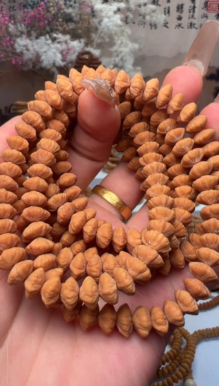 【闪购商品】莲花菩提吊坠金叶莲花  小九子