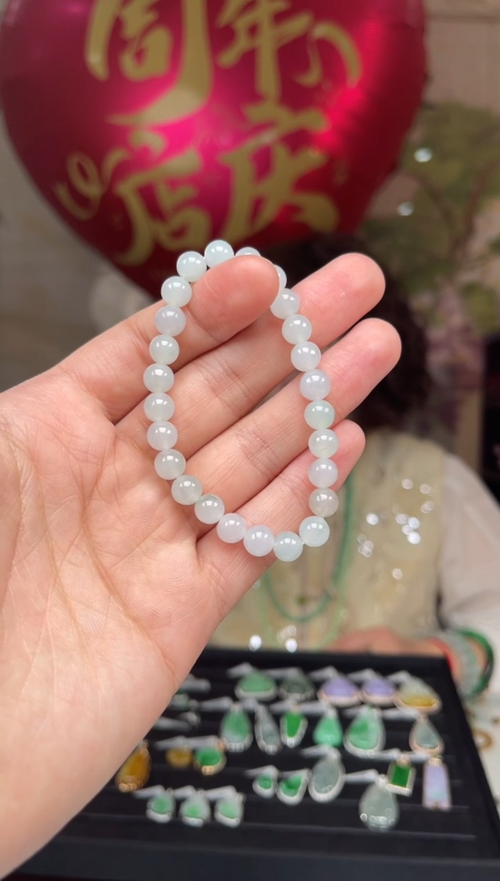 【闪购商品】翡翠手链未镶嵌25号（不退换）