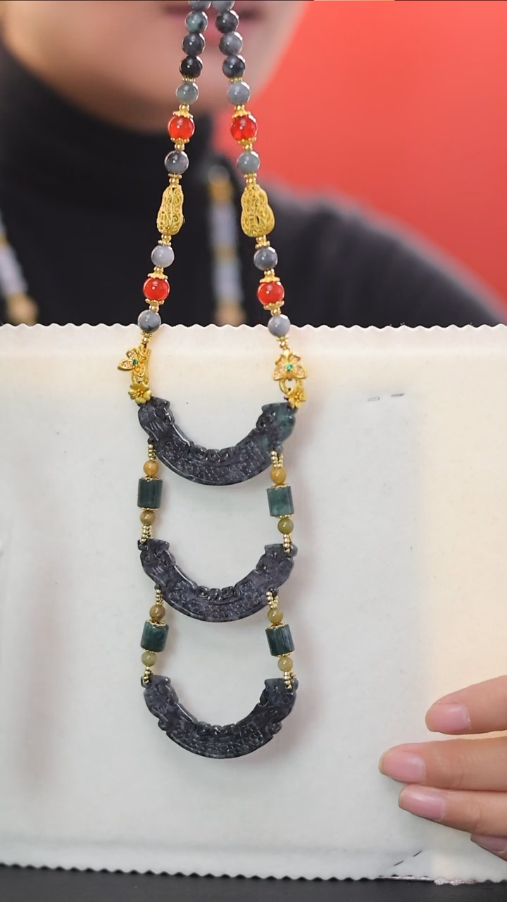 【闪购商品】翡翠颈饰未镶嵌24小时内发货质保A货