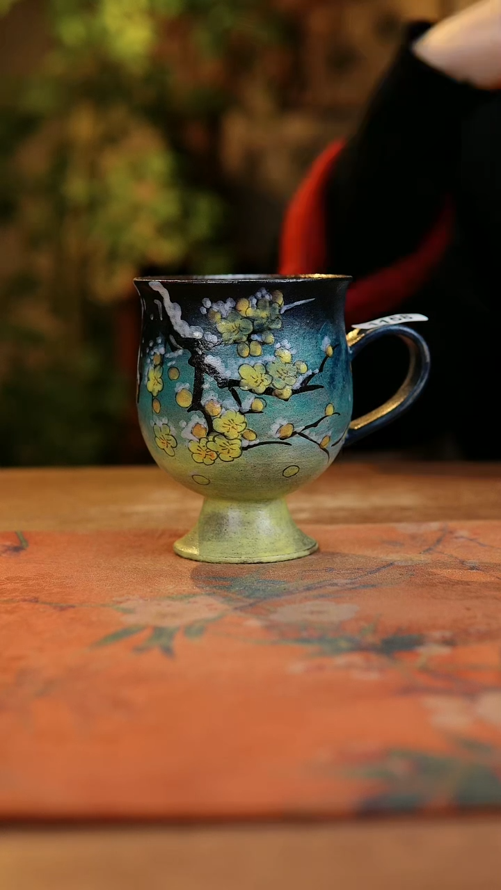 【闪购商品】瓷片1158景德镇手工手绘釉下彩高温瓷