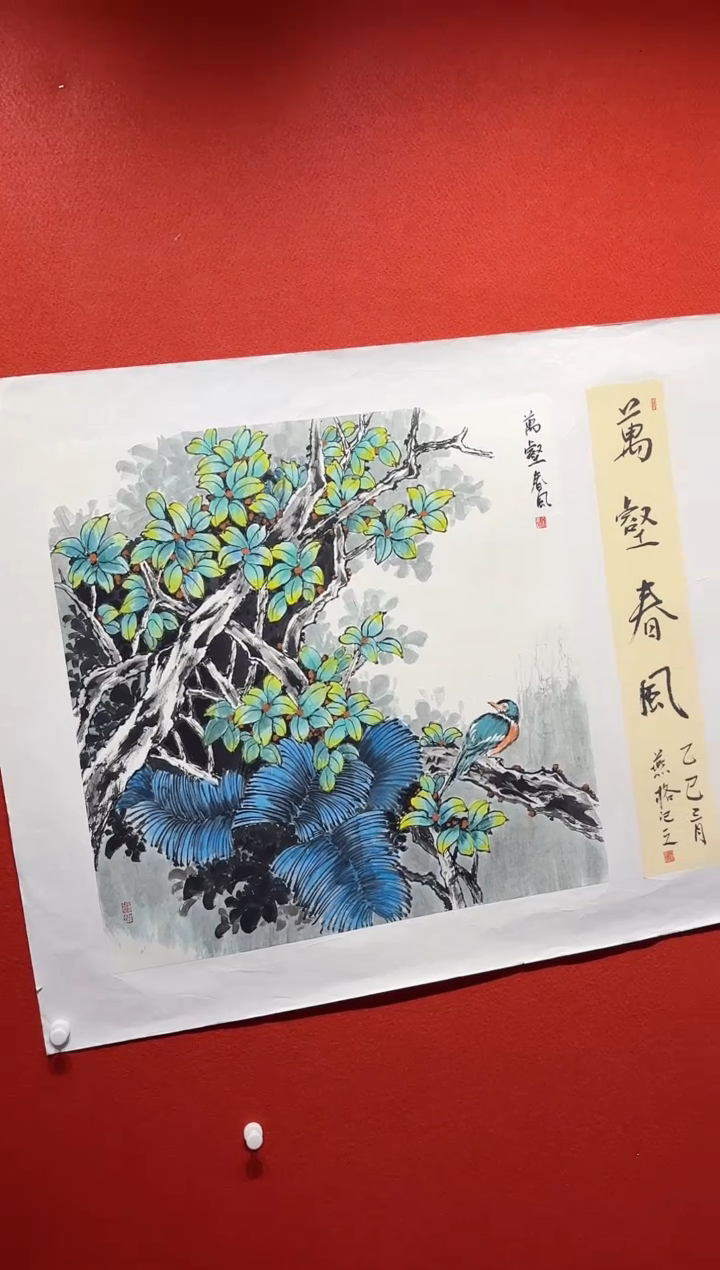 国画秦燕格国画手绘作品Y36